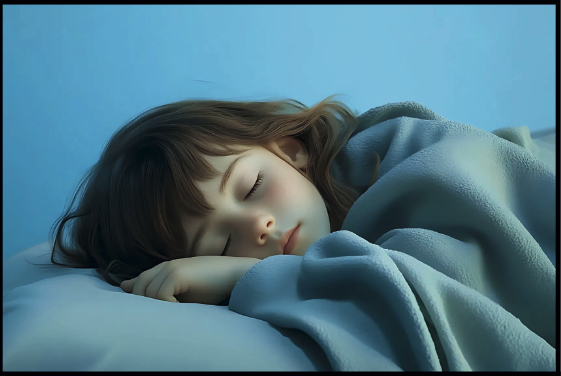 La bambina dorme